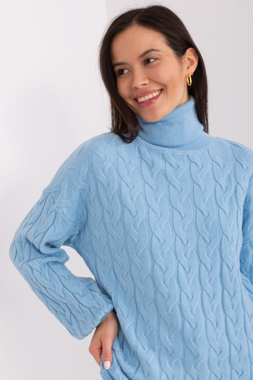 Megztinis-AT-SW-2348.88-šviesiai mėlynas