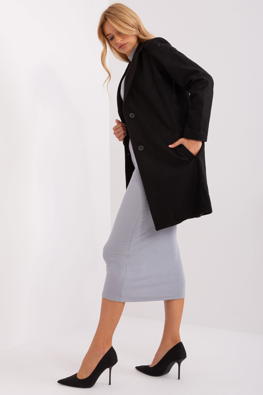 Paltas - D62720N43371AEN - juodas