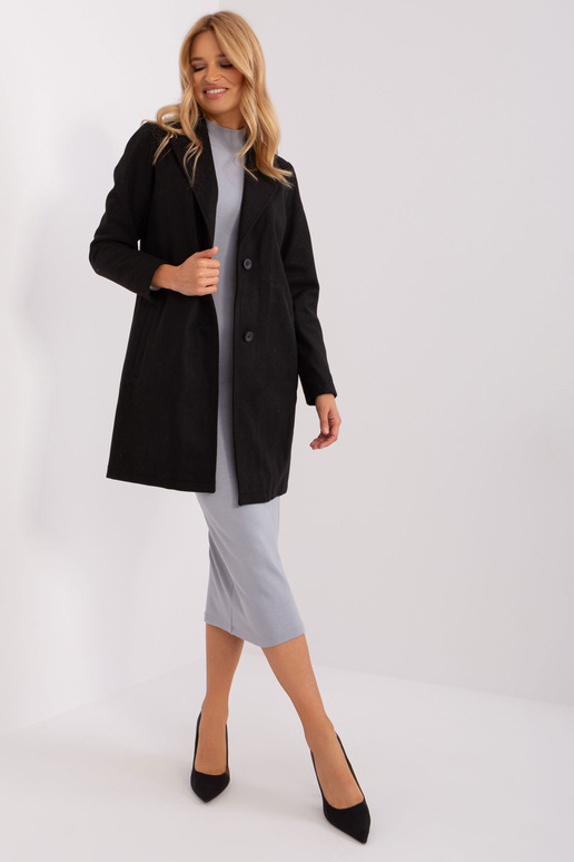 Paltas - D62720N43371AEN - juodas