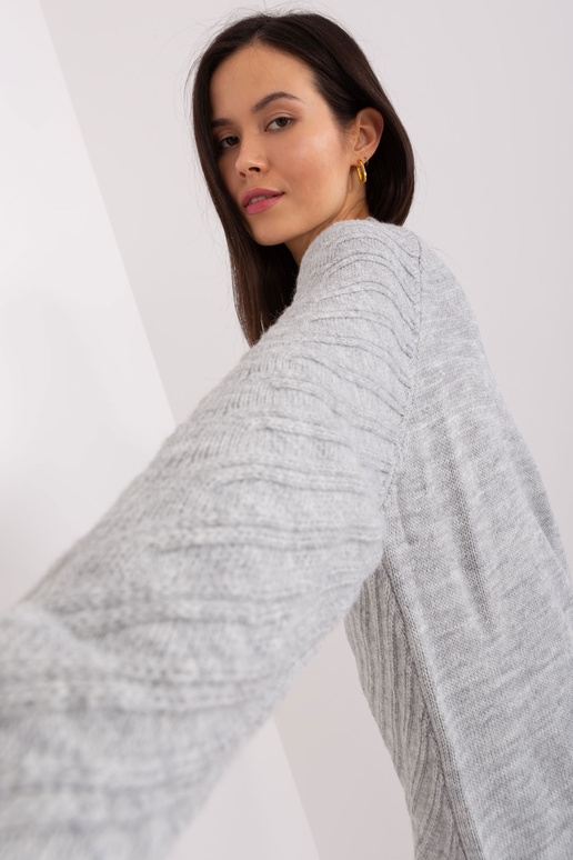 Megztinis-BA-SW-8013.14P-pilkas