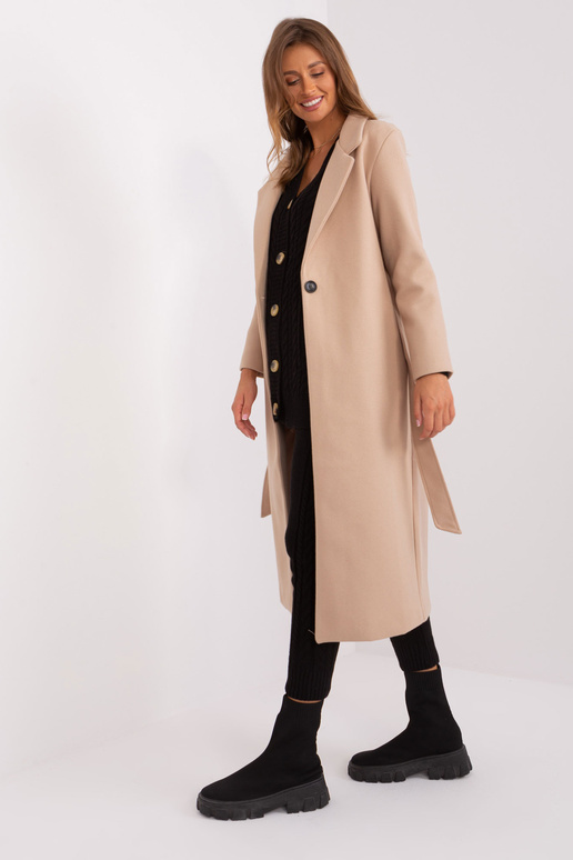 Paltas-TW-PL-BI-5312-1,31-smėlio spalvos