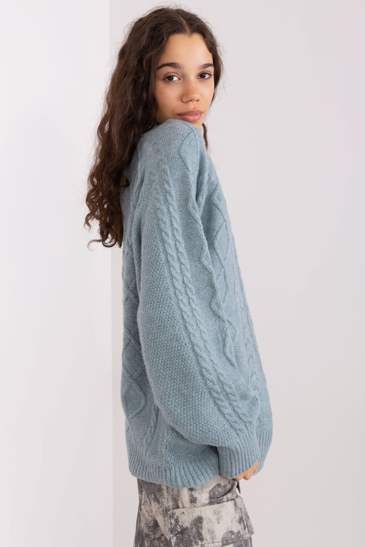 Megztinis-AT-SW-2355-2.12P-pilka-mėlyna