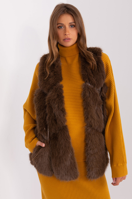 Liemenė-AT-KZ-2375.00P-tamsiai ruda