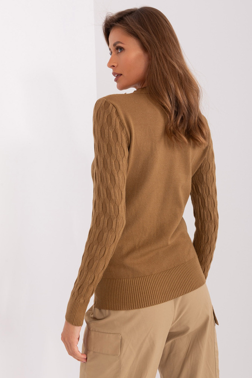 Megztinis-AT-SW-2324-2,68-šviesiai rudas