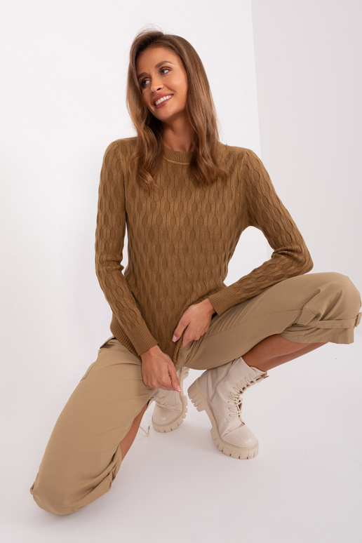 Megztinis-AT-SW-2324-2,68-šviesiai rudas