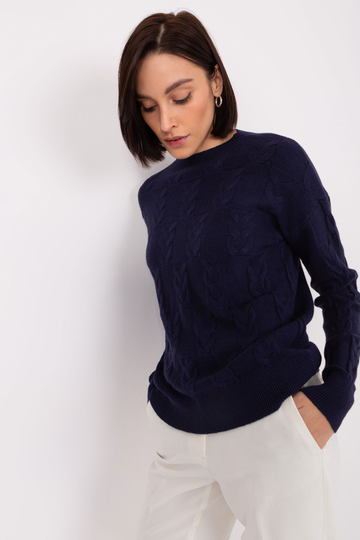 Megztinis-AT-SW-2340.80 tamsiai mėlynas