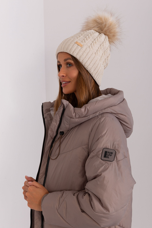 Kepurė JK-CZ-10.51-smėlio spalvos