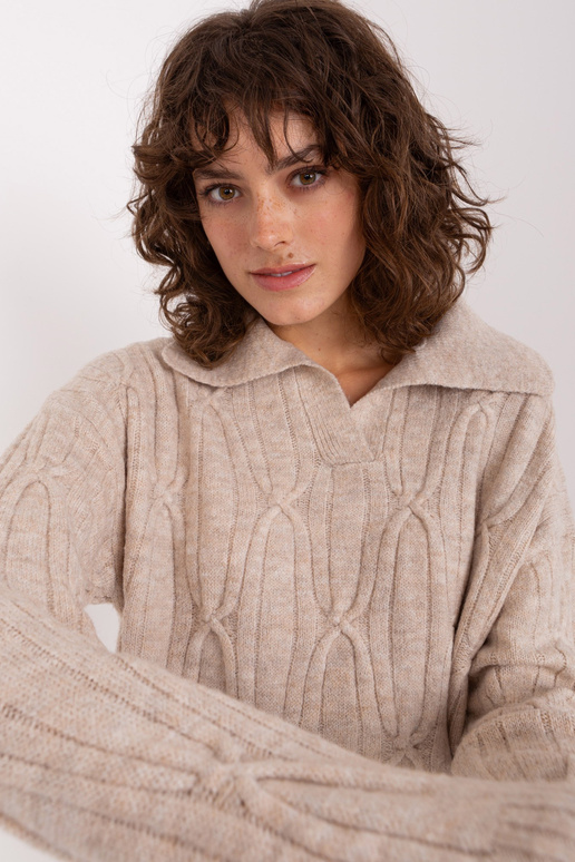 Megztinis-AT-SW-2349-2,27-smėlio spalvos