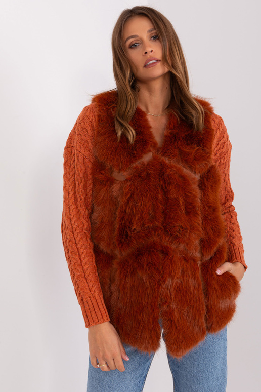 Liemenė-AT-KZ-2375.00P-tamsiai oranžinė