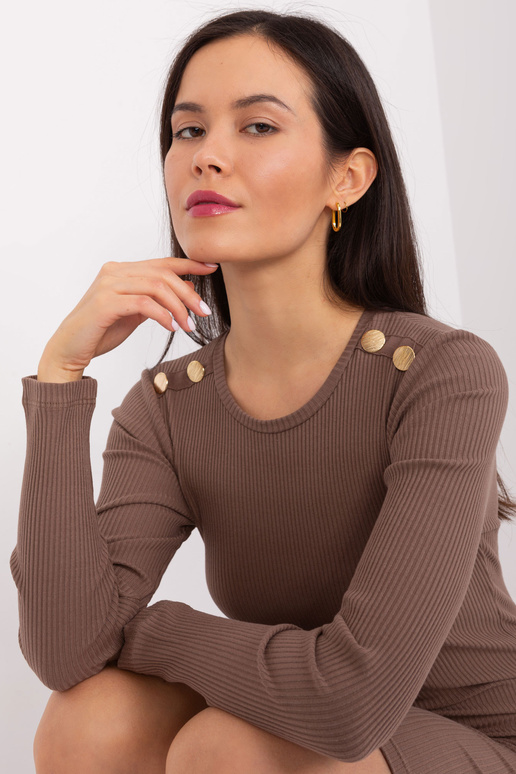 Suknelė-RV-SK-9219.13P-ruda