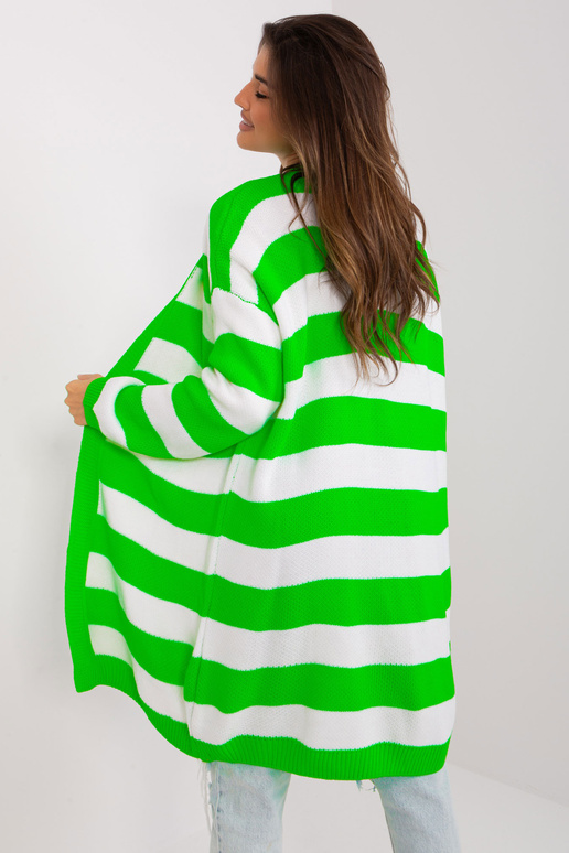 Kardiganas-BA-SW-8033.21-fluo žalia