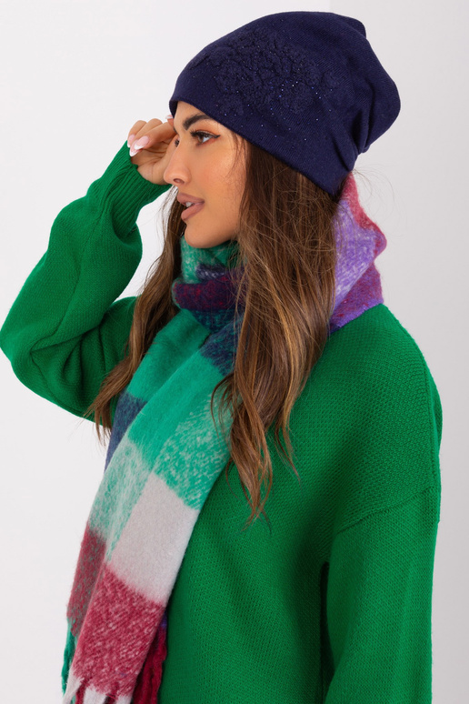 Cap-AT-CZ-23250.36P-tamsiai mėlyna Cap-AT-CZ-23250.36P-tamsiai mėlyna