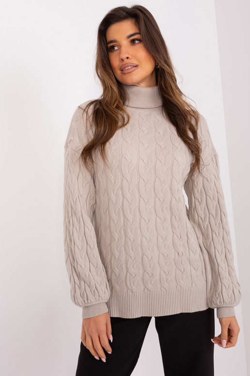 Megztinis-AT-SW-2348.07-smėlio spalvos