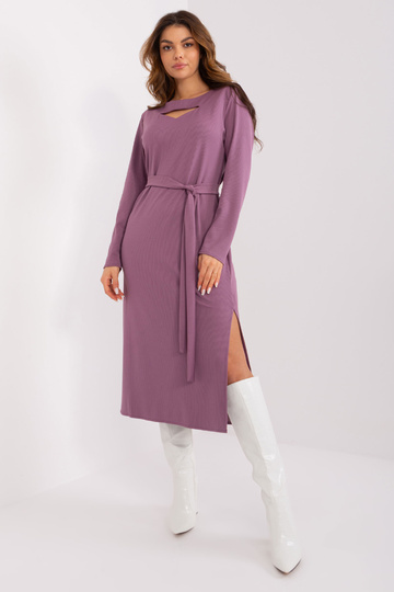 Suknelė-LK-SK-509447.75P-violetinė 2