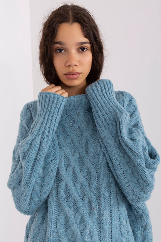 Megztinis-AT-SW-2363-2,30-mėlynas