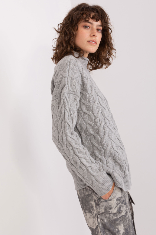 Megztinis-BA-SW-8038.28P-pilkas Megztinis-BA-SW-8038.28P-pilkas