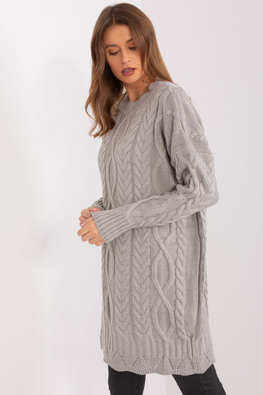 Suknelė-LC-SK-8012-2.64P-pilka