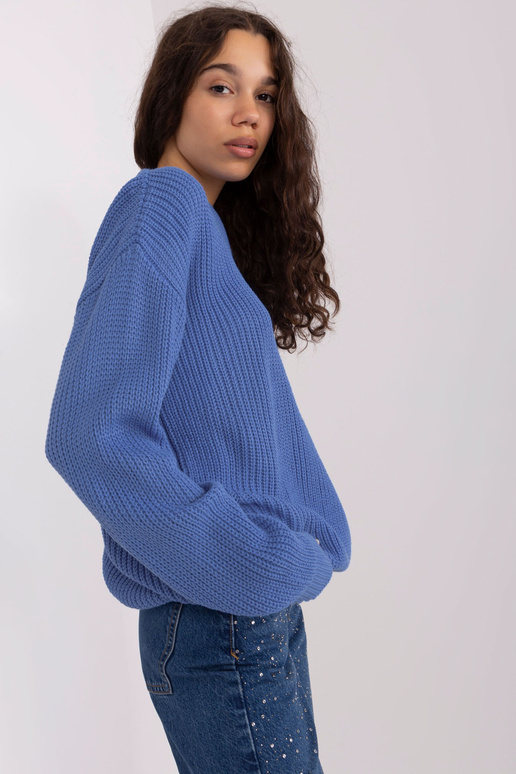 Megztinis-BA-SW-8029.76-tamsiai mėlynas