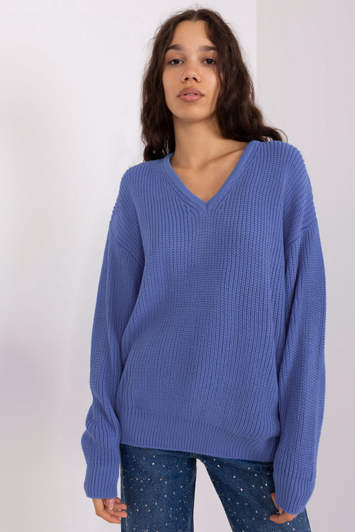 Megztinis-BA-SW-8029.76-tamsiai mėlynas