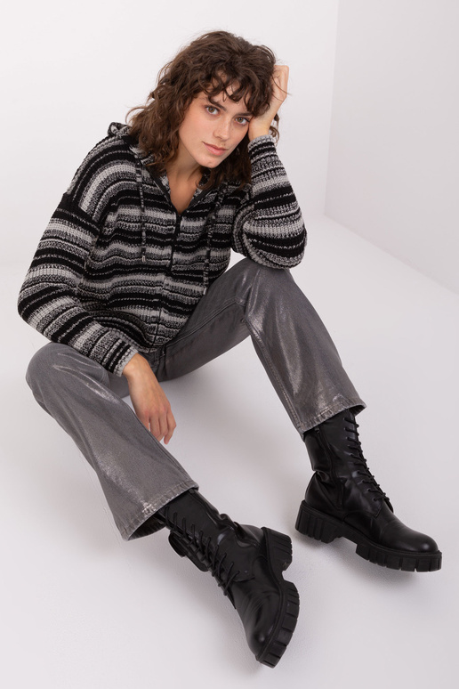 Megztinis-BA-SW-8000.56P-pilka-juoda Megztinis-BA-SW-8000.56P-pilka-juoda