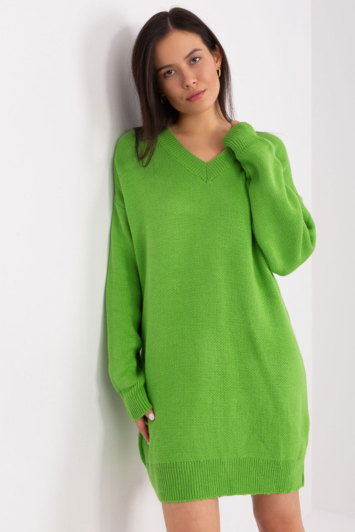 Suknelė-BA-SK-0341-1,38X-šviesiai žalia