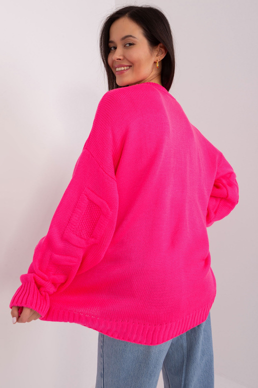 Megztinis-BA-SW-8053.31-fluo rožinis