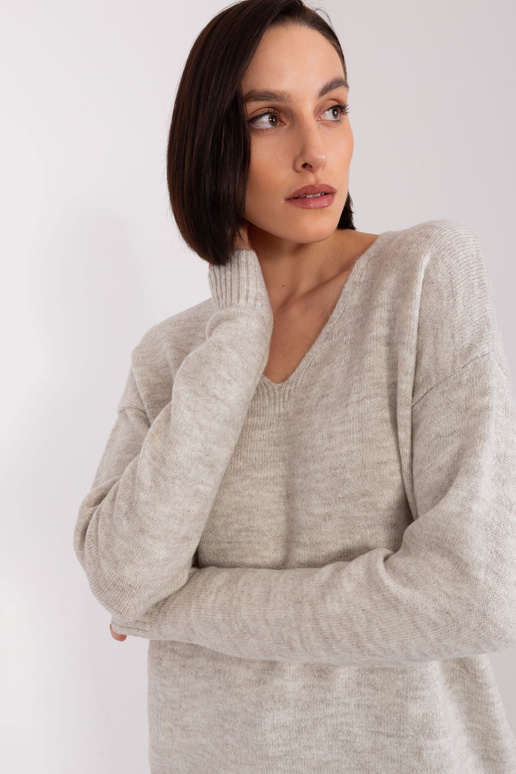 Megztinis-TO-SW-1810.25X-smėlio spalvos