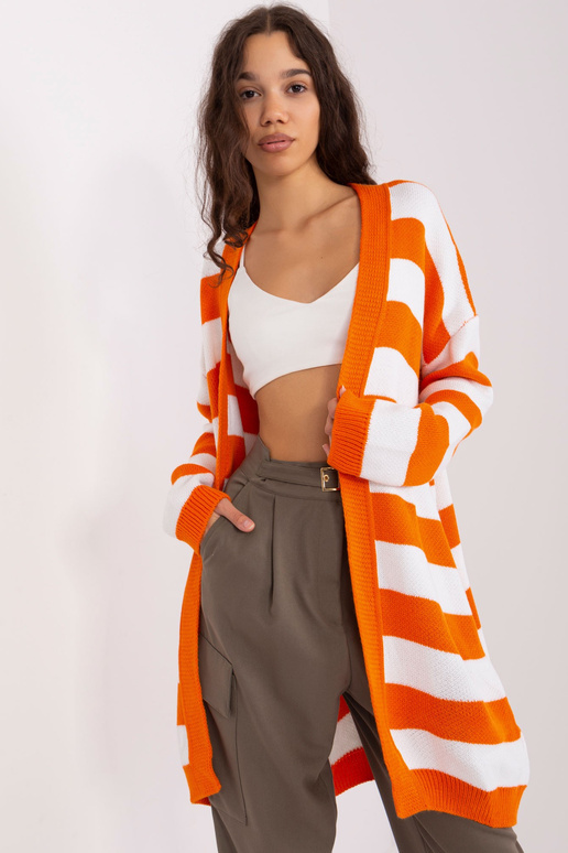 Kardiganas-BA-SW-8033.21-oranžinė