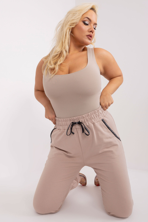 Sportinės kelnės-RV-DR-4765.52-smėlio...