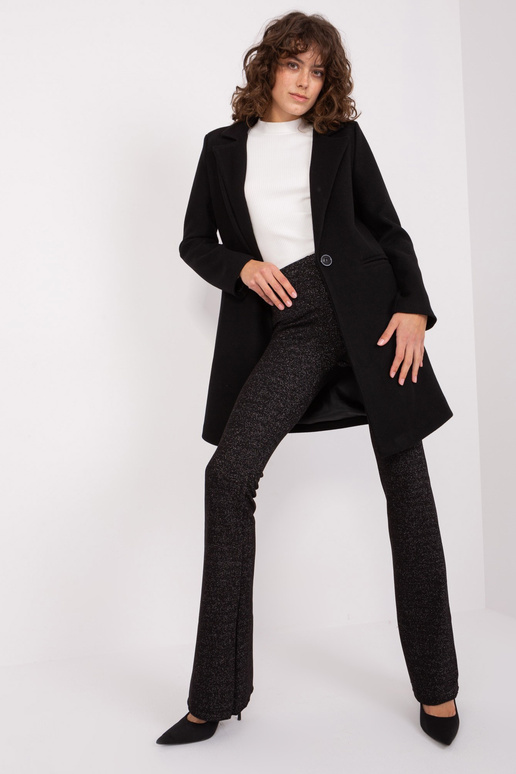 Paltas-TW-PL-BI-23314.00P-juodas Paltas-TW-PL-BI-23314.00P-juodas