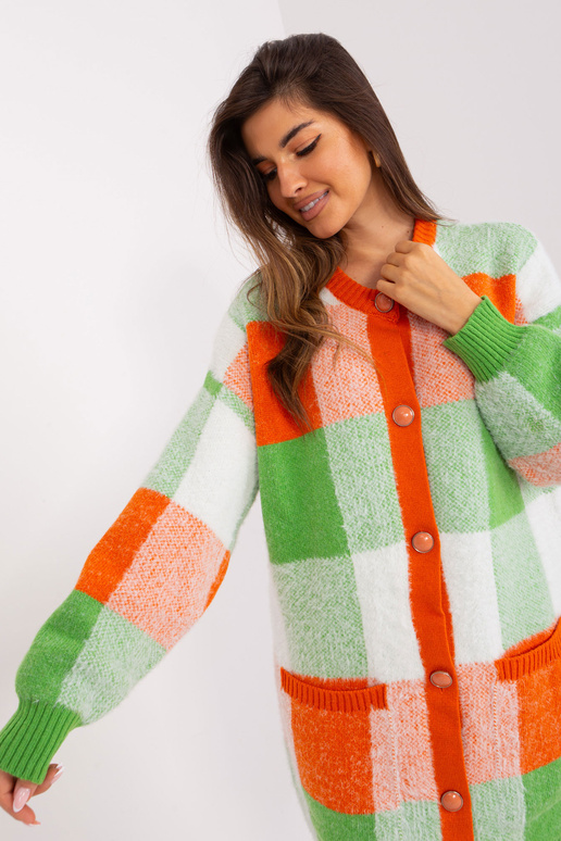 Kardiganas-BA-SW-0318.33X-oranžinė