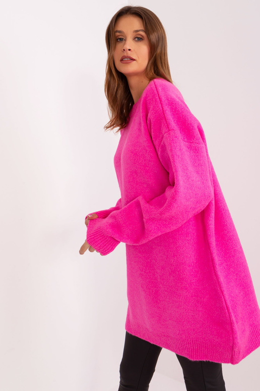 Sukienka-LC-SK-0568.70P-fluo różowy Sukienka-LC-SK-0568.70P-fluo różowy