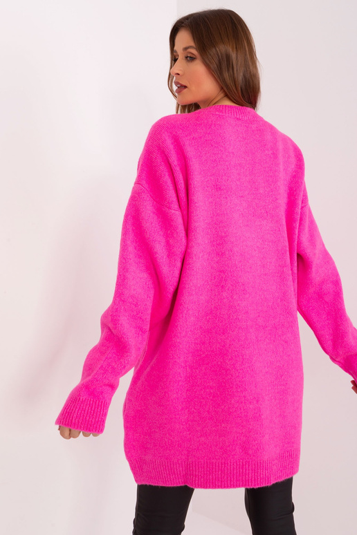 Sukienka-LC-SK-0568.70P-fluo różowy Sukienka-LC-SK-0568.70P-fluo różowy