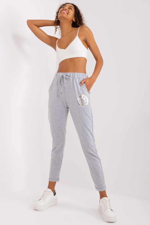 Sportinės kelnės-RV-DR-9260.61-pilkos