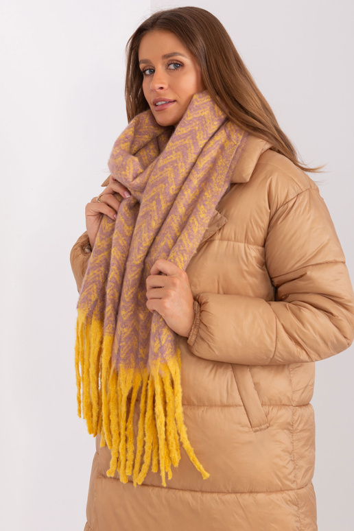 Šalikas-AT-SZ-23125.75-tamsiai geltonas