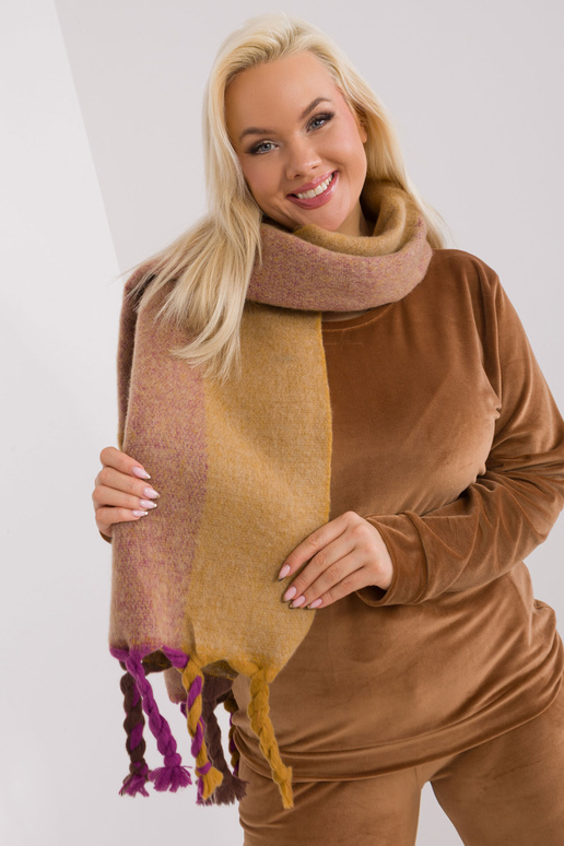 Šalikas-AT-SZ-2316.01P-tamsiai geltonas
