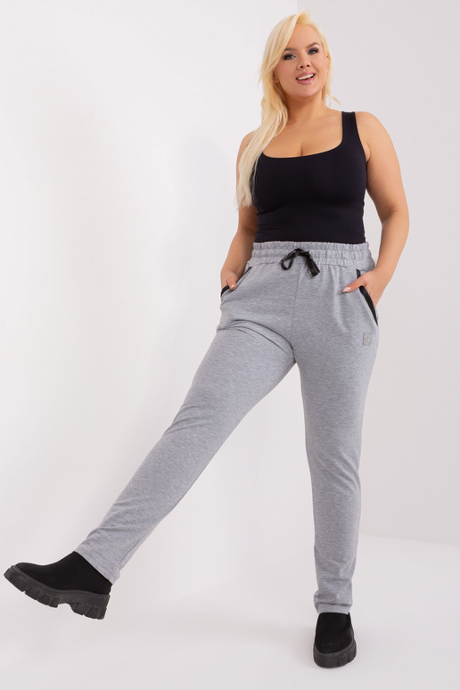 Sportinės kelnės-RV-DR-6736.58-pilkos