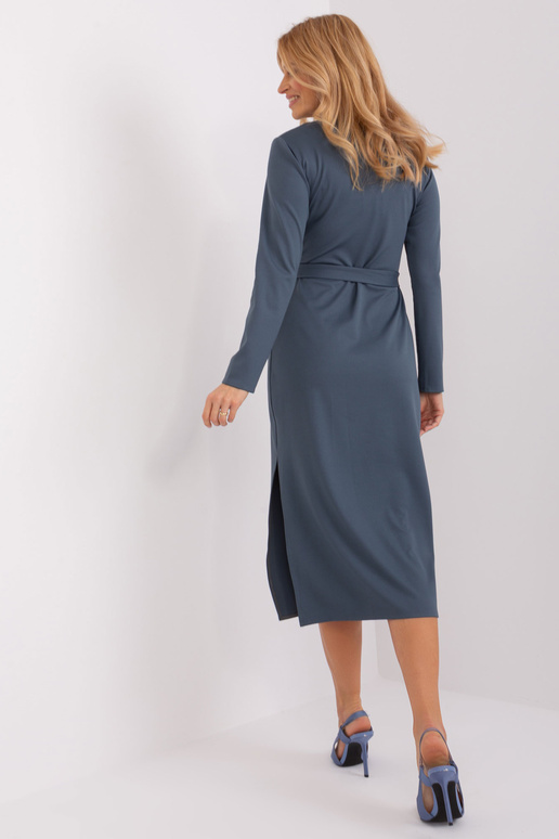 Suknelė-LK-SK-509456.99-tamsiai mėlyna