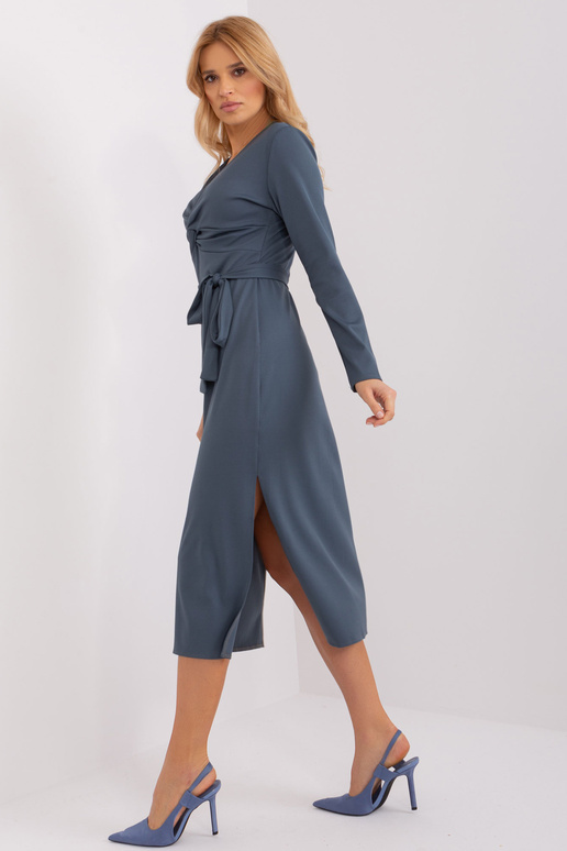 Suknelė-LK-SK-509456.99-tamsiai mėlyna