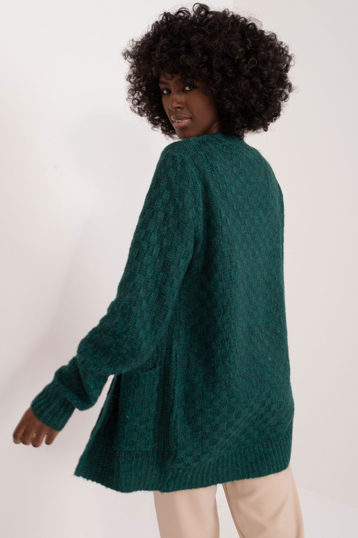 Kardiganas-TW-SW-3003.07X-tamsiai žalia