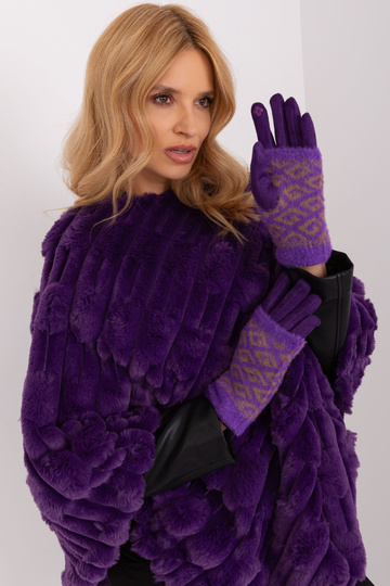 Pirštinės-AT-RK-2310.91-tamsiai violetinė