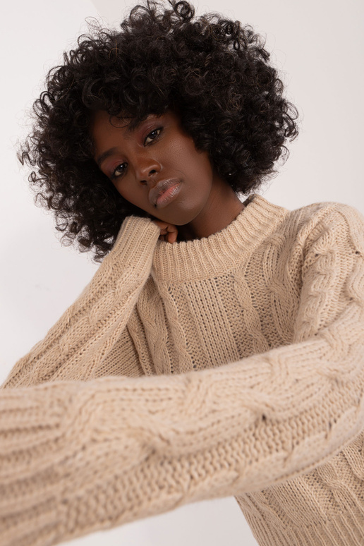 Megztinis-TW-SW-3001.05-smėlio spalvos