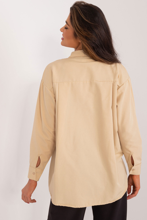Marškiniai-BA-KS-0286.99-smėlio spalvos