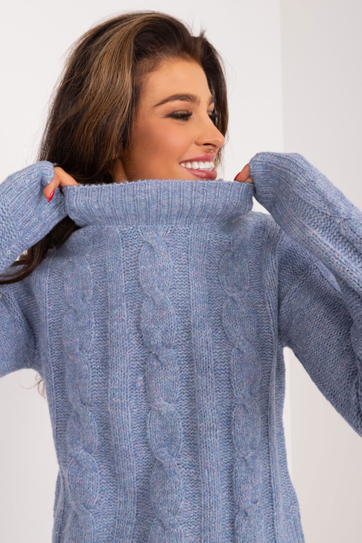 Megztinis-TW-SW-3002.03-tamsiai mėlynas