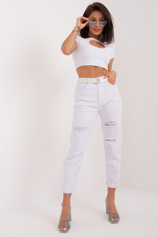 Džinsinės kelnės-PM-SP-J1260-1,66-baltos