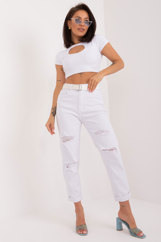 Džinsinės kelnės-PM-SP-J1260-1,66-baltos