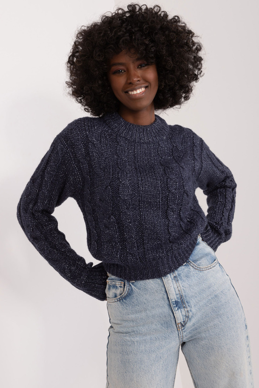 Megztinis-TW-SW-3001.05-tamsiai mėlynas