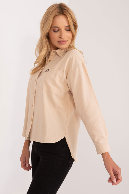 Marškiniai-BA-KS-0317.76-smėlio spalvos