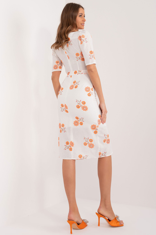 Suknelė-LK-SK-509405.02P- balkšvos...