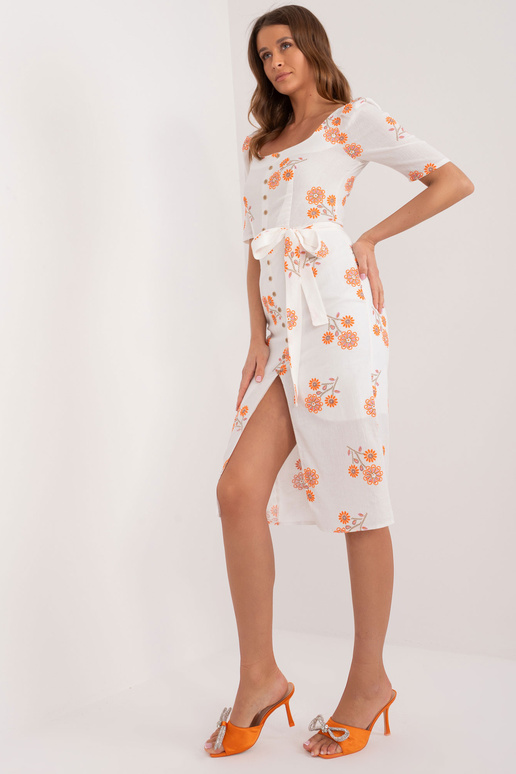 Suknelė-LK-SK-509405.02P- balkšvos...